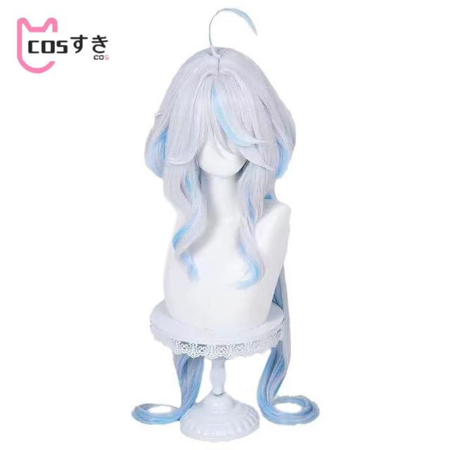 【即購入◎】原神 フリーナ 風 セット済み コスプレウィッグ 即納】原神 フリーナ コスプレウィッグ セット済 ウィッグ